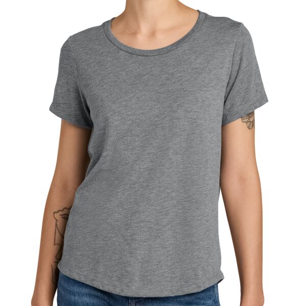Women's Relaxed Tri Blend Scoop Neck Tee Thumbnail