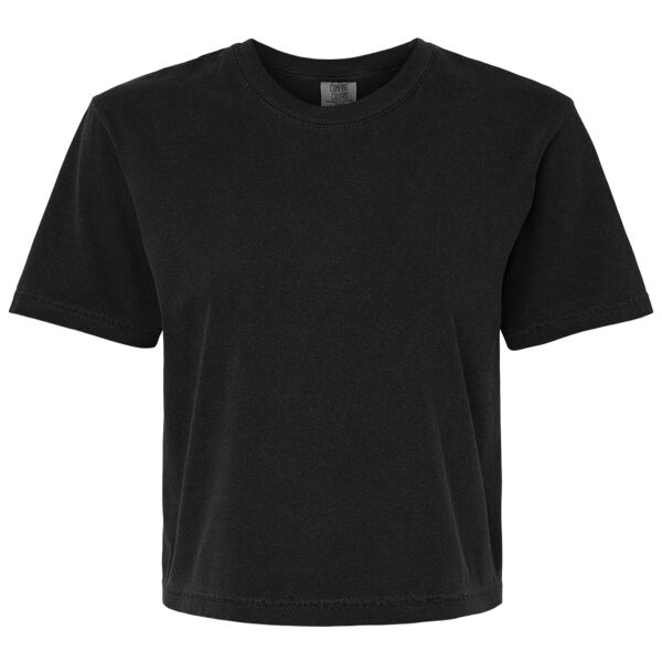 Women's Garment-Dyed Heavyweight Boxy T-Shirt Thumbnail