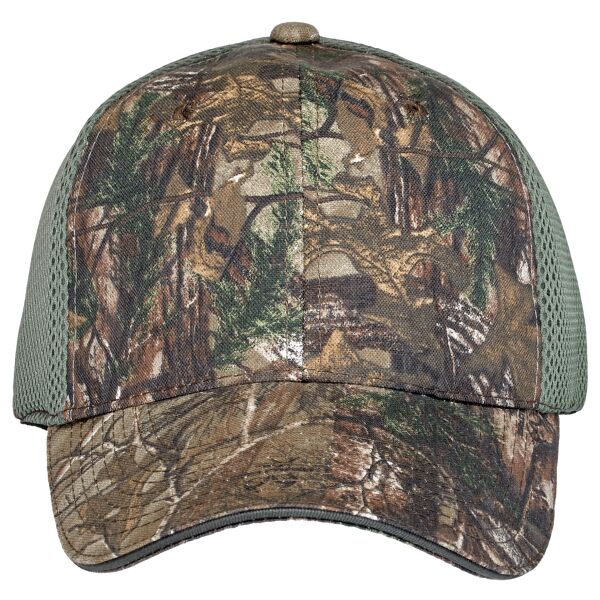 Camouflage Cap with Air Mesh Back Thumbnail