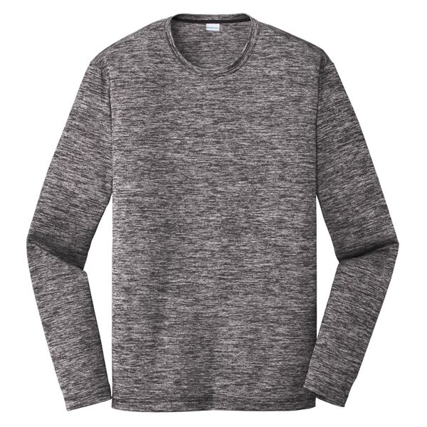 Sport Tek  ® Long Sleeve Electric Heather Tee Thumbnail