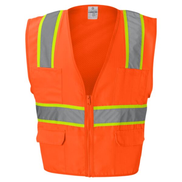 Solid Front Vest with Mesh Back Thumbnail