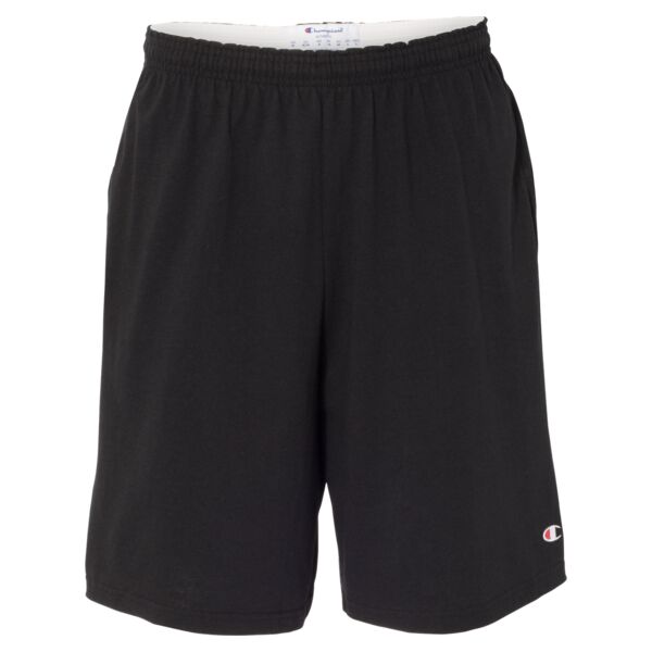 Champion - 9" Inseam Cotton Jersey Shorts with Pockets Thumbnail