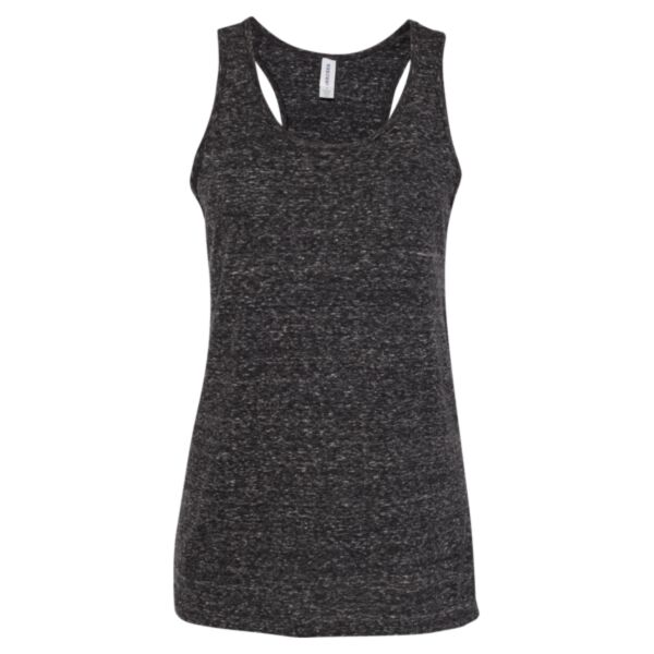 JERZEES - Women's Snow Heather Jersey Racerback Tank Top Thumbnail