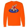 Safety Long Sleeve  Special Gildan Heavy Cotton Long Sleeve T-Shirt Thumbnail