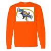 Safety Long Sleeve  Special Gildan Heavy Cotton Long Sleeve T-Shirt Thumbnail