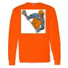 Safety Long Sleeve  Special Gildan Heavy Cotton Long Sleeve T-Shirt Thumbnail