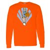 Safety Long Sleeve  Special Gildan Heavy Cotton Long Sleeve T-Shirt Thumbnail