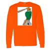 Safety Long Sleeve  Special Gildan Heavy Cotton Long Sleeve T-Shirt Thumbnail