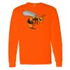Safety Long Sleeve  Special Gildan Heavy Cotton Long Sleeve T-Shirt Thumbnail