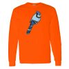 Safety Long Sleeve  Special Gildan Heavy Cotton Long Sleeve T-Shirt Thumbnail