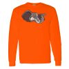 Safety Long Sleeve  Special Gildan Heavy Cotton Long Sleeve T-Shirt Thumbnail