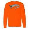Safety Long Sleeve  Special Gildan Heavy Cotton Long Sleeve T-Shirt Thumbnail