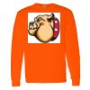 Safety Long Sleeve  Special Gildan Heavy Cotton Long Sleeve T-Shirt Thumbnail
