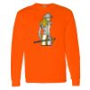 Safety Long Sleeve  Special Gildan Heavy Cotton Long Sleeve T-Shirt Thumbnail