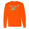 Safety Long Sleeve  Special Gildan Heavy Cotton Long Sleeve T-Shirt Thumbnail