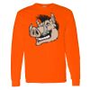 Safety Long Sleeve  Special Gildan Heavy Cotton Long Sleeve T-Shirt Thumbnail