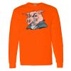 Safety Long Sleeve  Special Gildan Heavy Cotton Long Sleeve T-Shirt Thumbnail