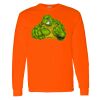 Safety Long Sleeve  Special Gildan Heavy Cotton Long Sleeve T-Shirt Thumbnail