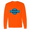 Safety Long Sleeve  Special Gildan Heavy Cotton Long Sleeve T-Shirt Thumbnail