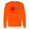 Safety Long Sleeve  Special Gildan Heavy Cotton Long Sleeve T-Shirt Thumbnail