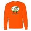 Safety Long Sleeve  Special Gildan Heavy Cotton Long Sleeve T-Shirt Thumbnail