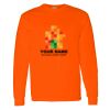 Safety Long Sleeve  Special Gildan Heavy Cotton Long Sleeve T-Shirt Thumbnail