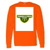 Safety Long Sleeve  Special Gildan Heavy Cotton Long Sleeve T-Shirt Thumbnail