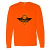 Safety Long Sleeve  Special Gildan Heavy Cotton Long Sleeve T-Shirt Thumbnail