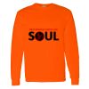 Safety Long Sleeve  Special Gildan Heavy Cotton Long Sleeve T-Shirt Thumbnail