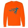 Safety Long Sleeve  Special Gildan Heavy Cotton Long Sleeve T-Shirt Thumbnail
